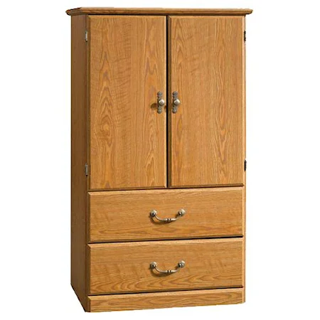 2 Door Armoire with 2 Drawers